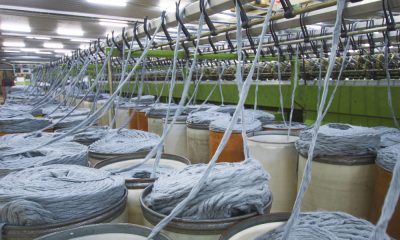 Which raw materials does Gapsan Yarn use and how is yarn produced.